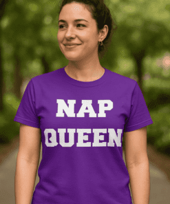 Maglietta divertente Nap Queen