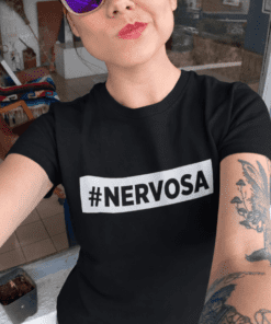 Maglietta divertente Nervosa