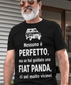 Maglietta divertente nessuno è perfetto con marca a scelta