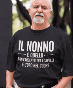 Maglietta divertente nonno d'oro