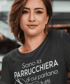 Maglietta divertente parrucchiera di cui parlano tutti