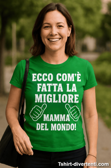 Maglietta divertente per la migliore mamma del mondo