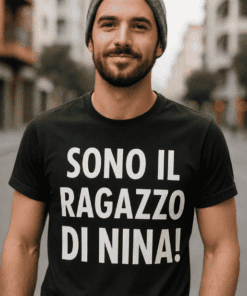 Maglietta divertente sono il ragazzo con nome a scelta
