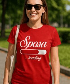 Maglietta divertente Sposa loading