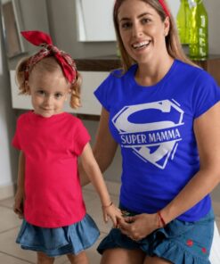 Maglietta divertente super mamma 2