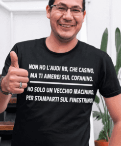 Maglietta divertente vecchio macinino
