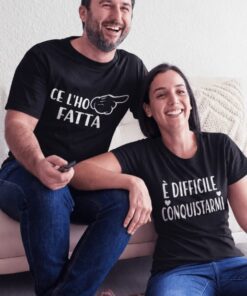 Magliette di coppia ce l'ho fatta