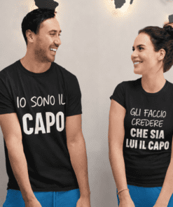 Magliette di coppia chi è il capo