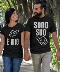Magliette di coppia è mio sono suo