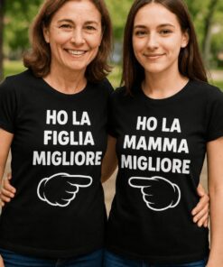 Magliette di coppia mamma e figlia migliori
