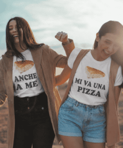 Magliette di coppia mi va una pizza