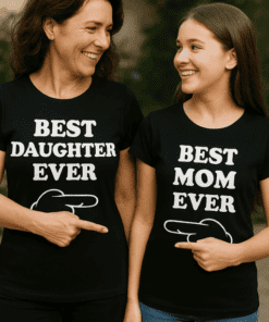 Magliette mamma e figlia Best Mom Daughter Ever