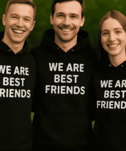 Set di tre felpe We are best friends