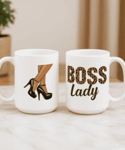 Tazza divertente Boss Lady