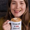 Tazza divertente caffè con nome a scelta