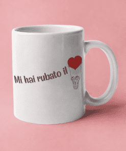 Tazza divertente Mi hai rubato il cuore