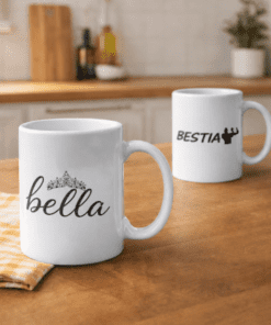 Tazze di coppia Bella e Bestia